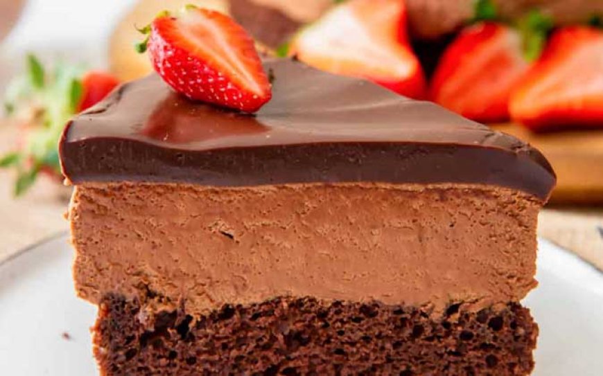 Easy Chocolate Mousse Cake Recipe